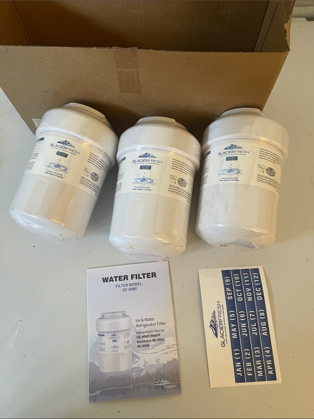 Glacierfresh GF-MWF refrigerator water filters